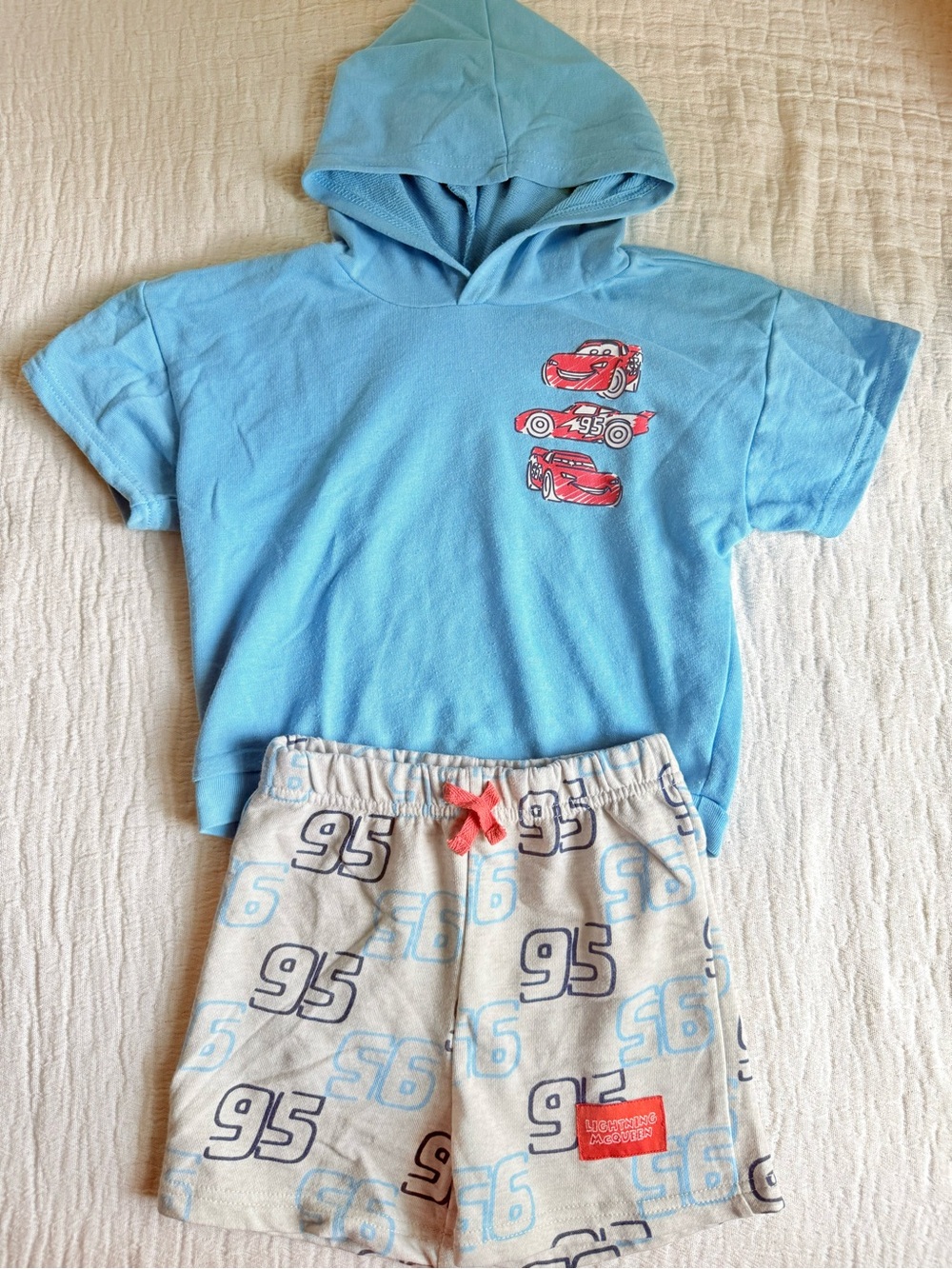 Lightning McQueen matching set